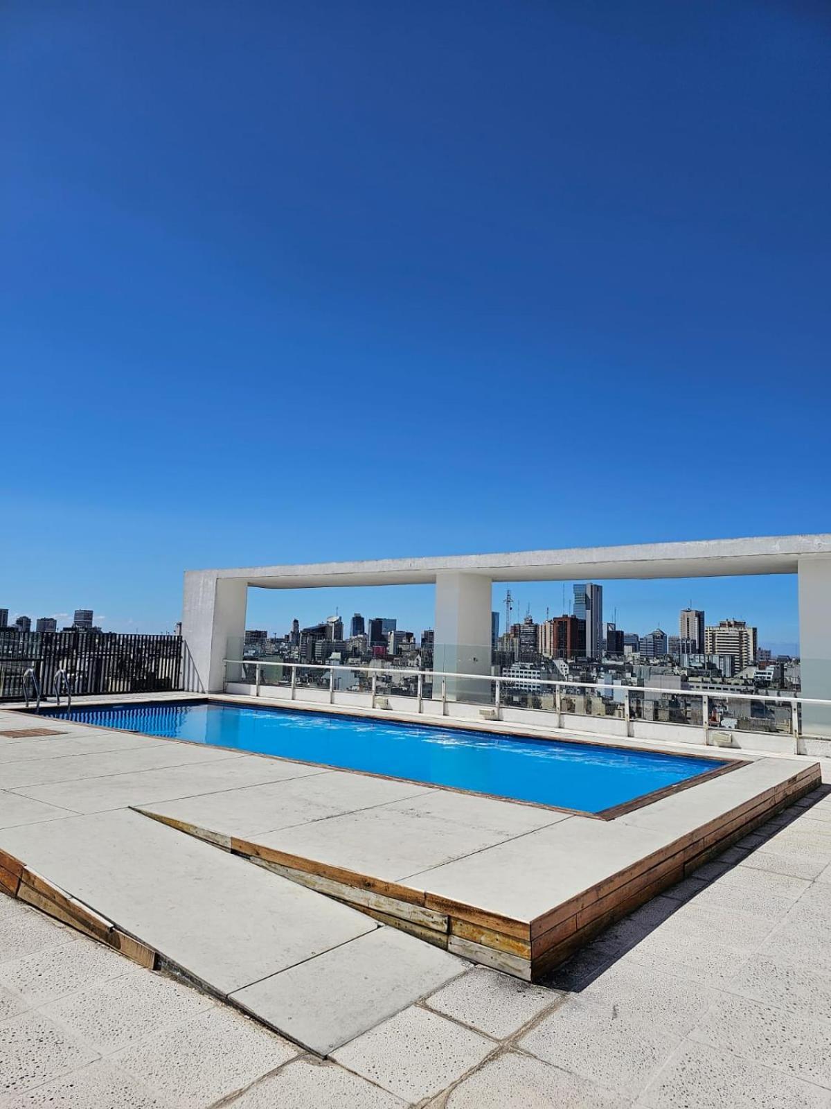 Centrico, Ideal Parejas, Vista Panoramica, Con Piscina Buenos Aires Bagian luar foto