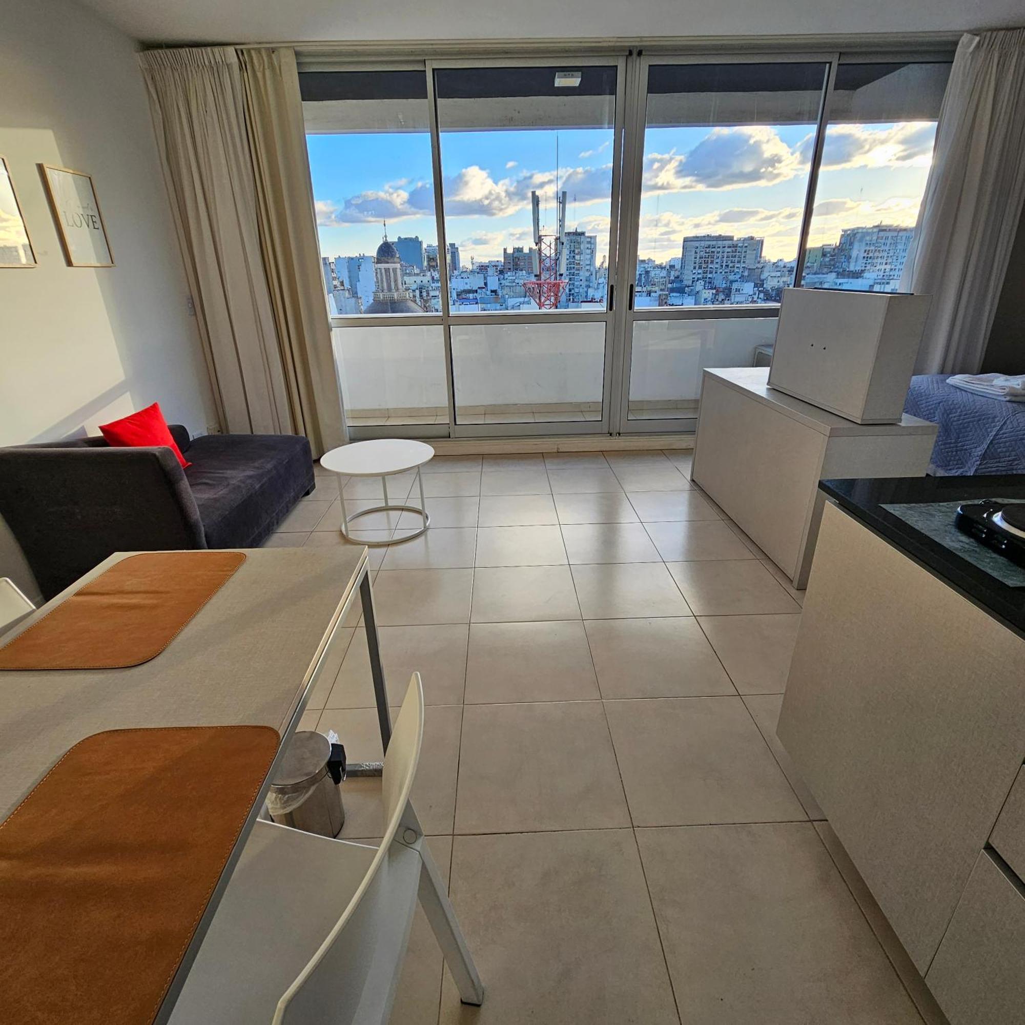 Centrico, Ideal Parejas, Vista Panoramica, Con Piscina Buenos Aires Ruang foto