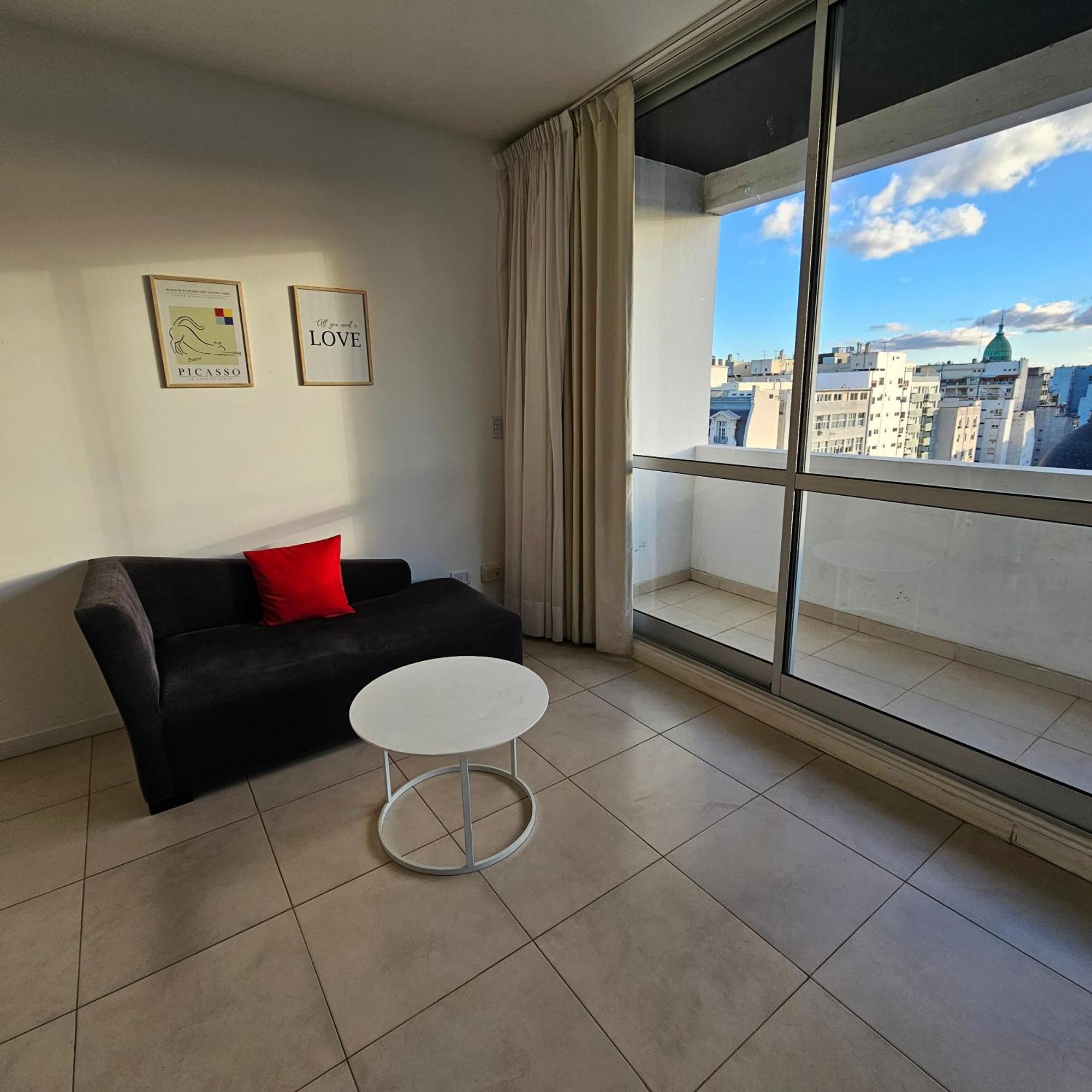 Centrico, Ideal Parejas, Vista Panoramica, Con Piscina Buenos Aires Ruang foto