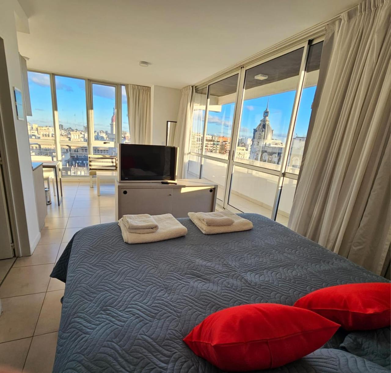 Centrico, Ideal Parejas, Vista Panoramica, Con Piscina Buenos Aires Bagian luar foto